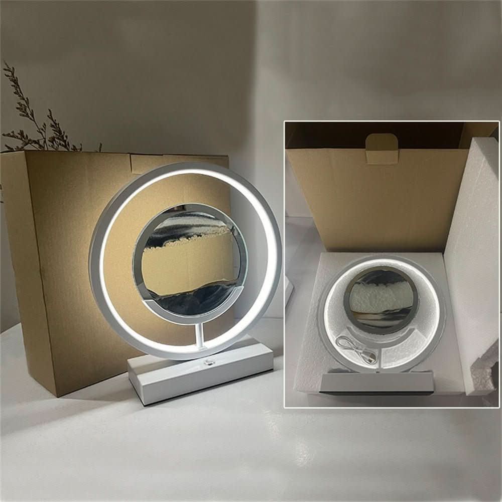 Sand Art Table Lamp 3D LED USB Rechargeable