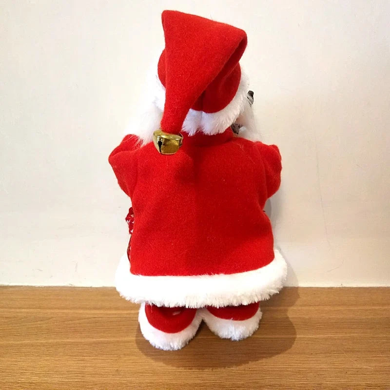 Santa Claus Figurine Handcrafted Durable Tabletop Decor