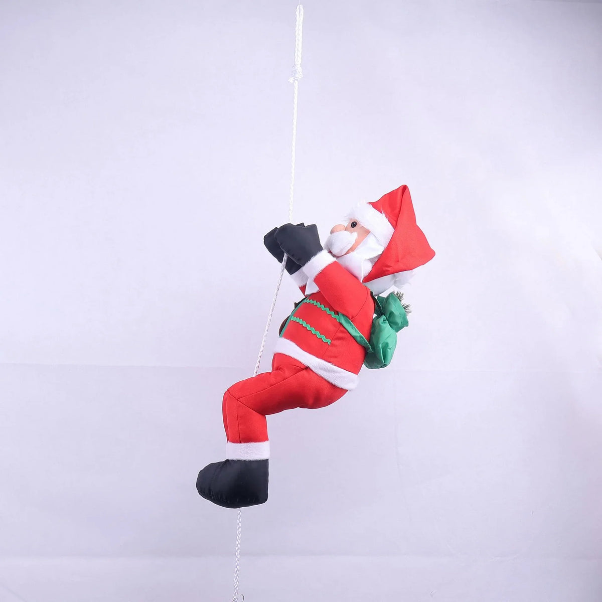 Santa Claus Figurine Weather-Resistant Fabric Easy-To-Hang