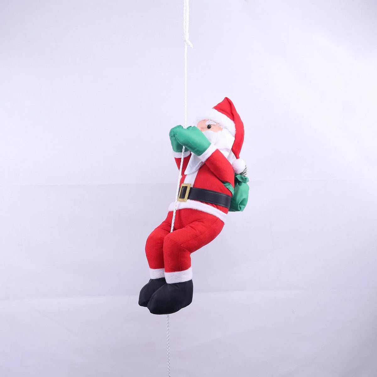 Santa Claus Figurine Weather-Resistant Fabric Easy-To-Hang