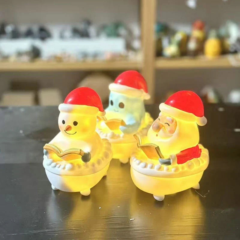 Santa Figure Indoor Durable Plastic & Vibrant Detail