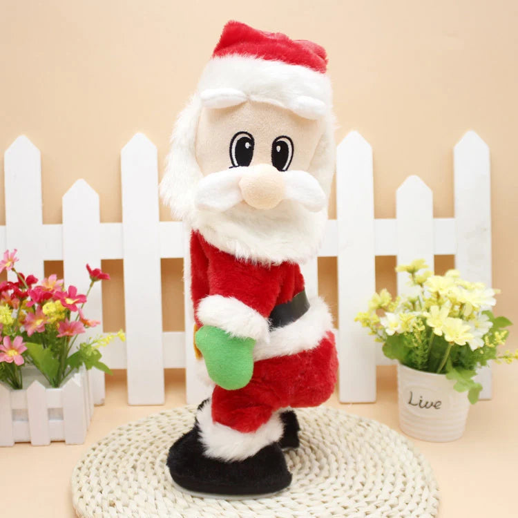 Santa Figure Soft Plush Tabletop No Assembly
