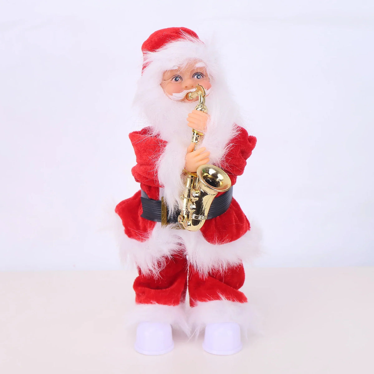 Santa Figurine Detailed Sculpted Design Lollipop Accessory