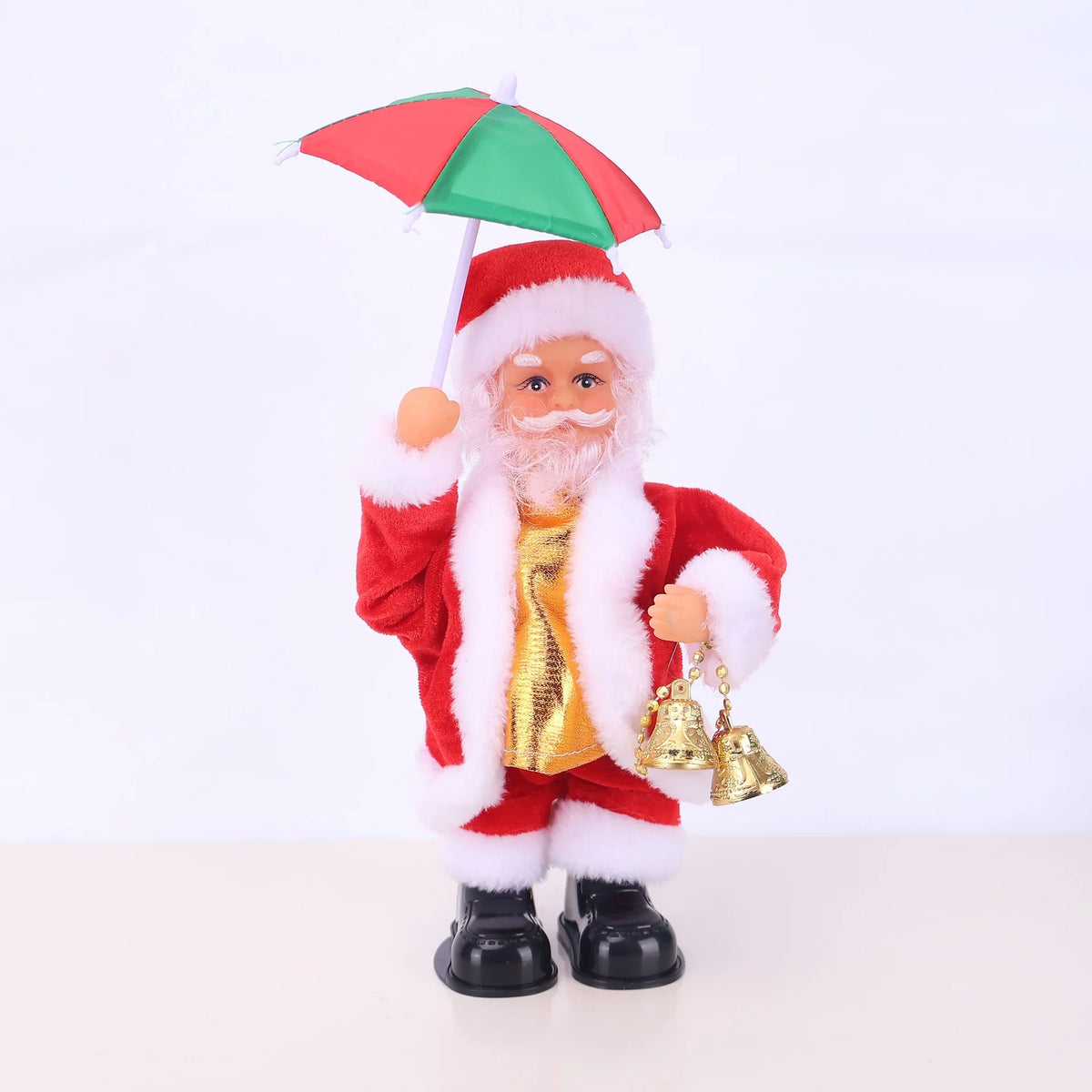 Santa Figurine Detailed Sculpted Design Lollipop Accessory