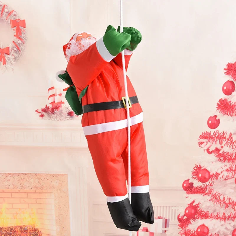 Santa Figurine Weather-Resistant Realistic 50 cm