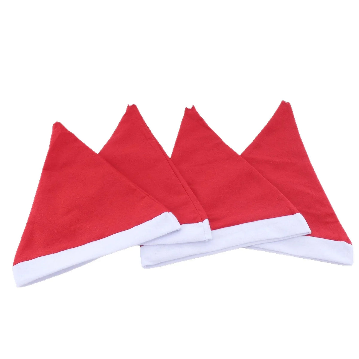 Santa Hat Soft Fleece Faux Fur Trim
