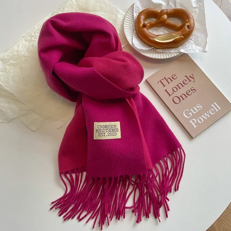 Scarf Fringed Oversized Multiway Wrap