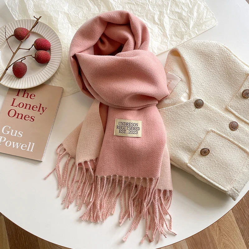 Scarf Fringed Oversized Multiway Wrap