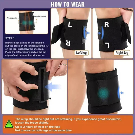 Sciatic Brace Targeted Compression Adjustable & Breathable