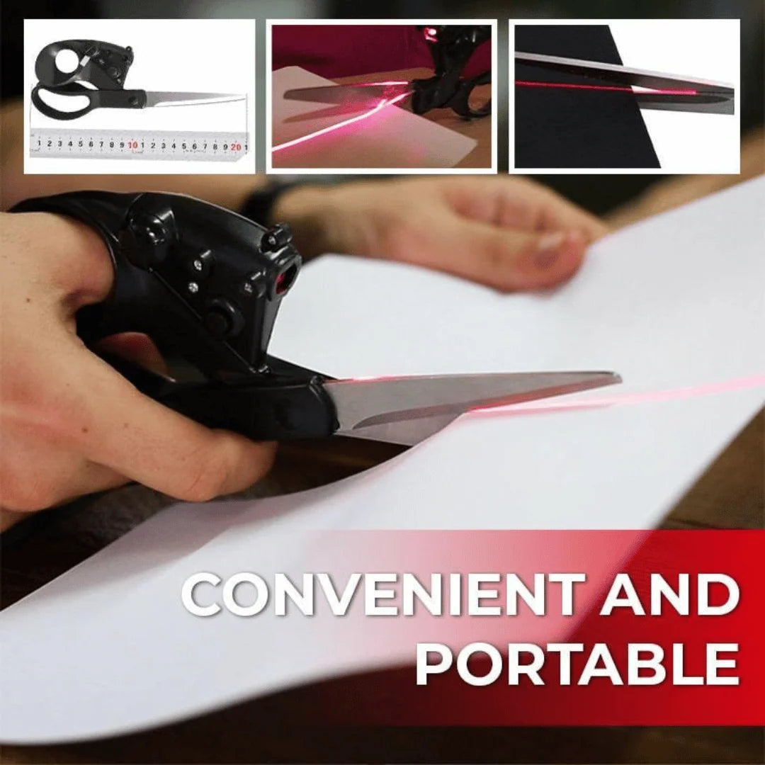 Scissors Stainless Steel Blades With Laser Guide