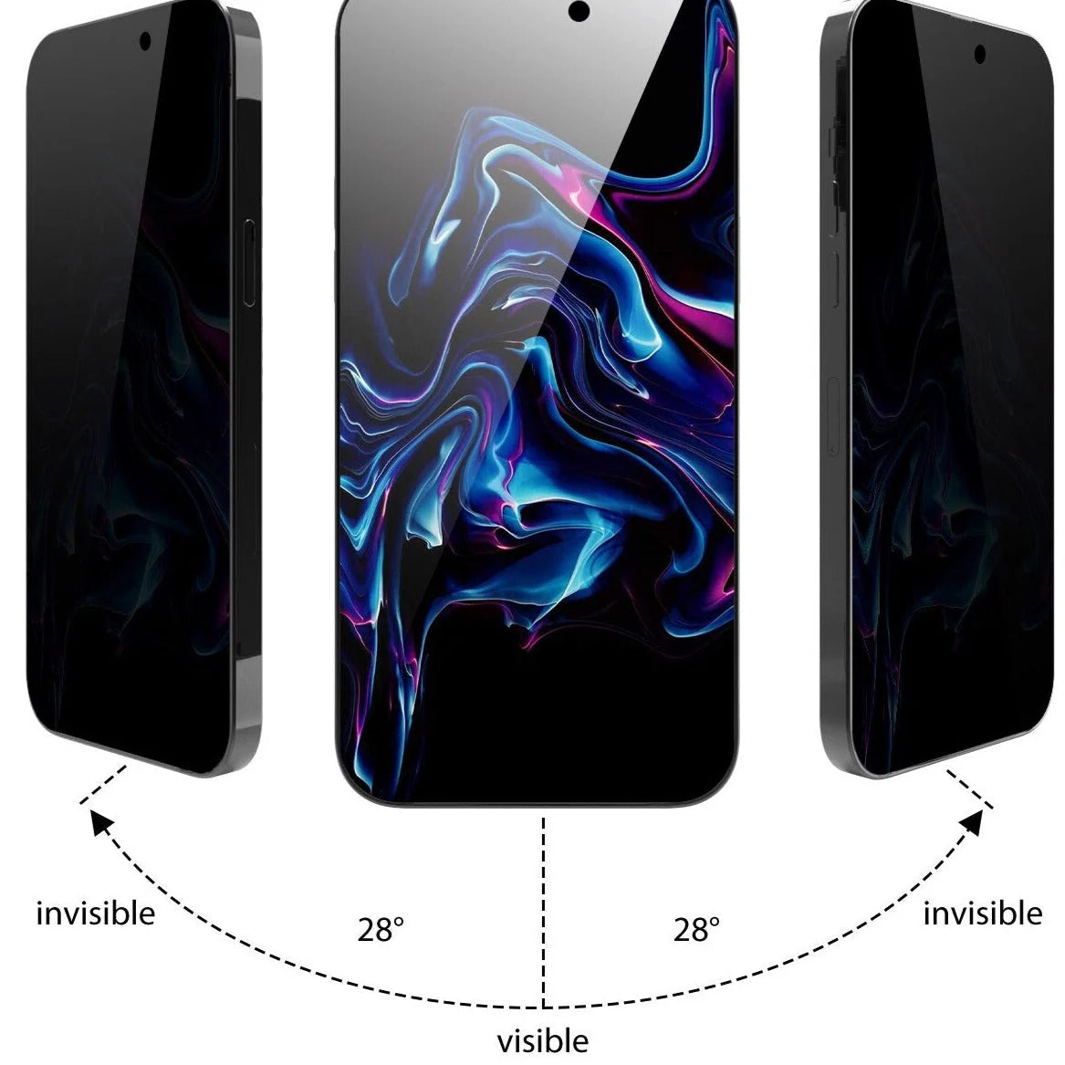 Screen Protector Tempered Glass 9H Dust-Free Alignment Tray 2-Pack