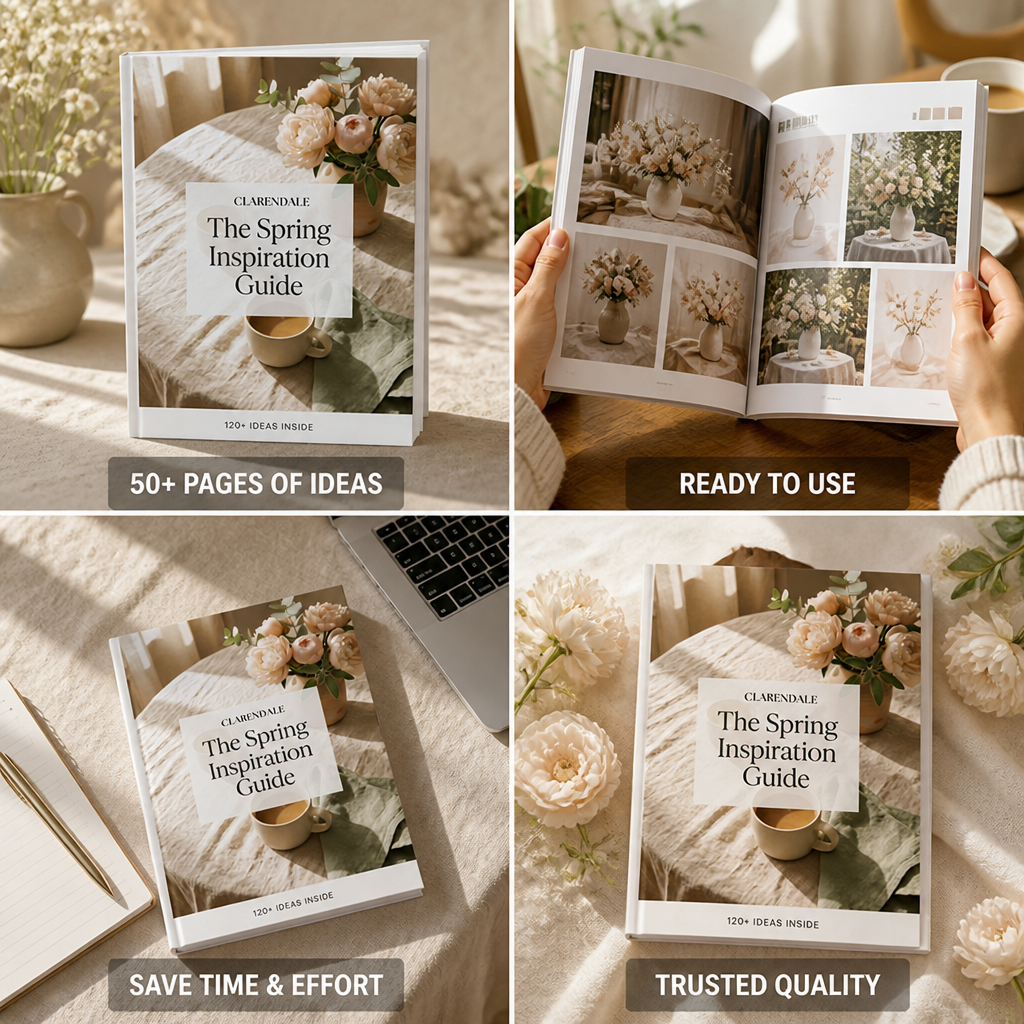 Seasonal Ready-to-Use Spring Inspiration Guide (50+ Pages)