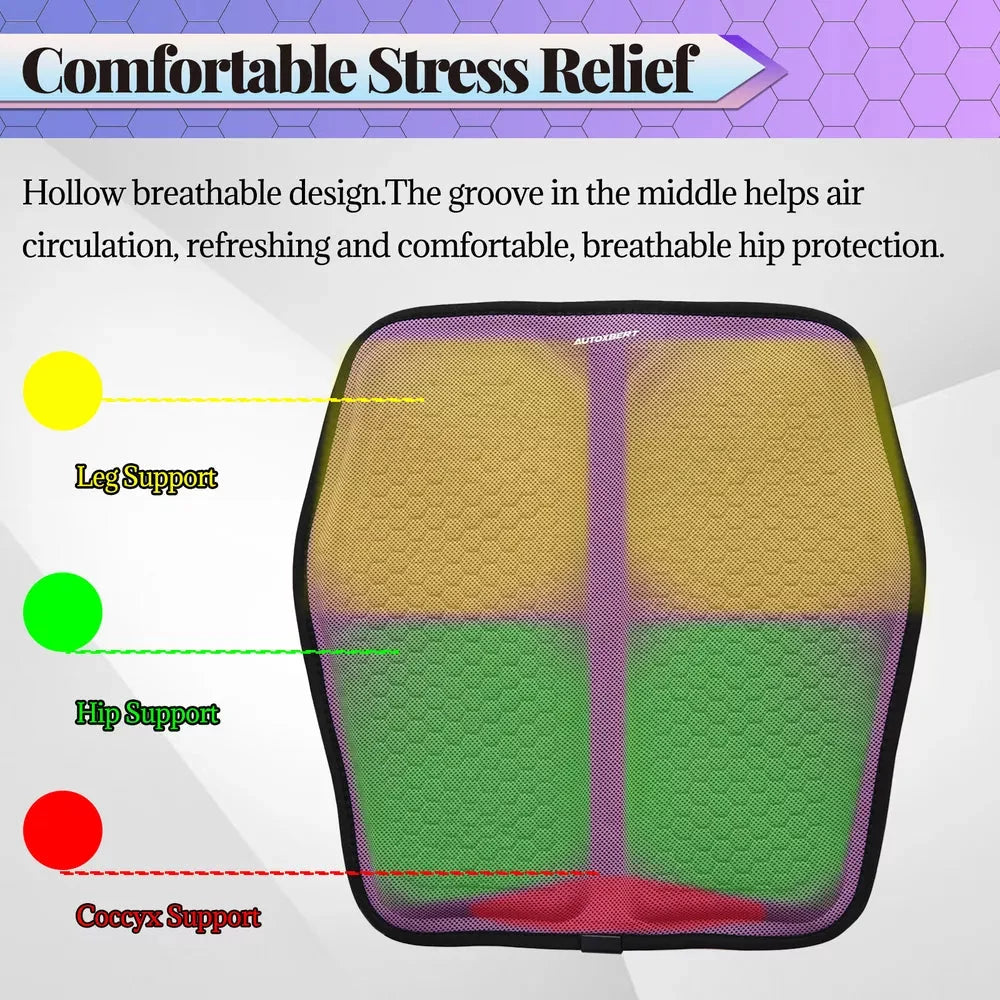 Seat Cushion Cooling Gel Honeycomb Memory Foam