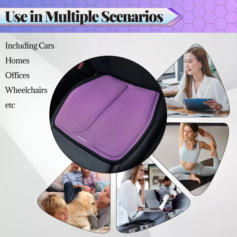 Seat Cushion Cooling Gel Honeycomb Memory Foam