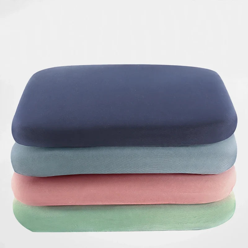 Seat Cushion Memory Foam Breathable Cotton-Blend Cover
