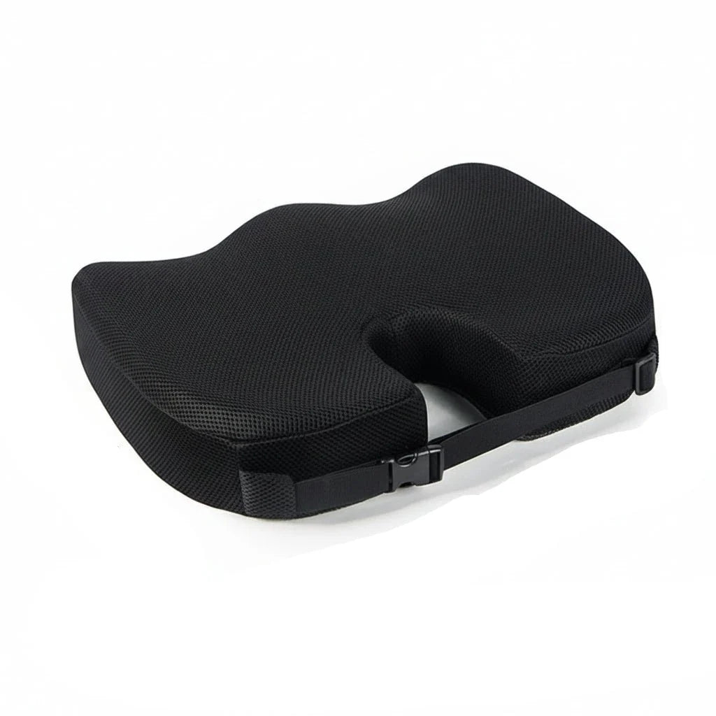 Seat Cushion U-Shaped Memory Foam Coccyx Pressure Relief