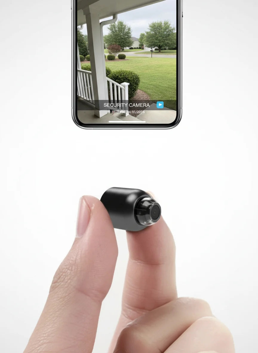 Security Camera 2-Pack 1080P Night Vision Wi-Fi