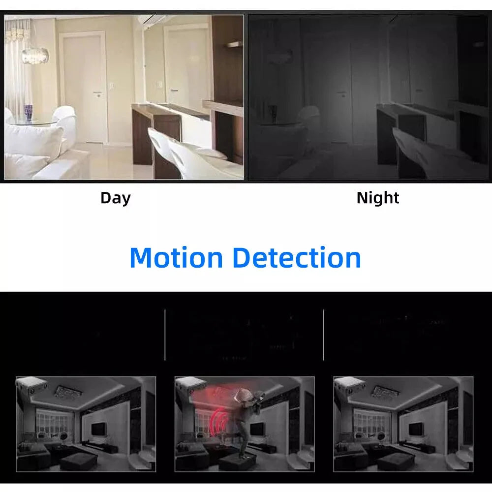 Security Camera Night Vision Motion Detection App Streaming