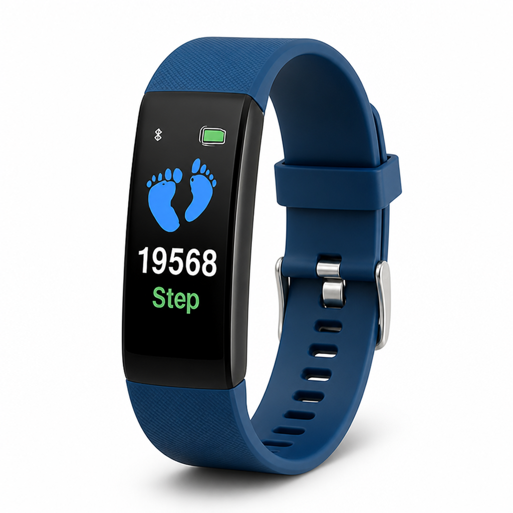 Senior-Friendly Heart Rate & Blood Pressure Smartwatch