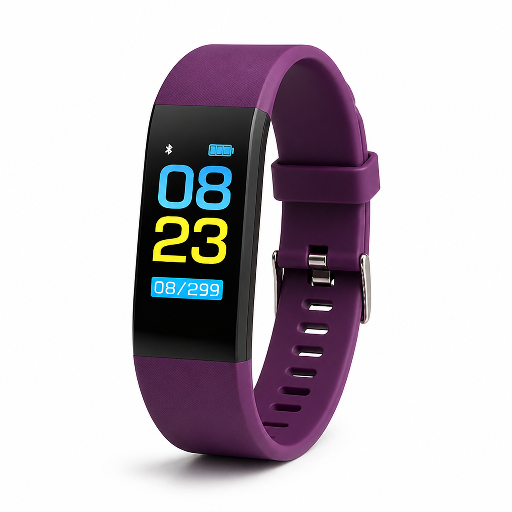 Senior-Friendly Heart Rate & Blood Pressure Smartwatch