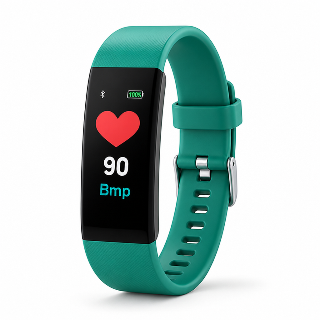 Senior-Friendly Heart Rate & Blood Pressure Smartwatch