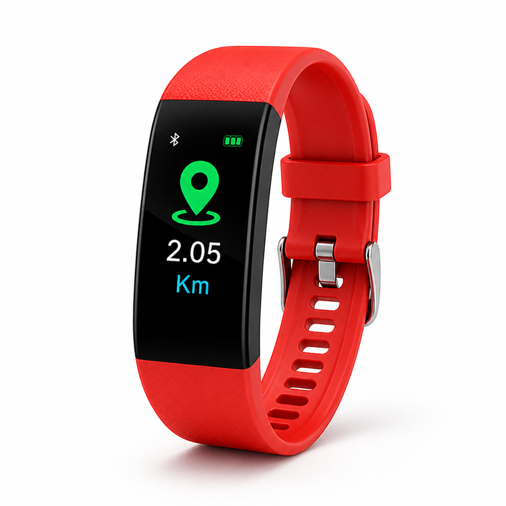 Senior-Friendly Heart Rate & Blood Pressure Smartwatch