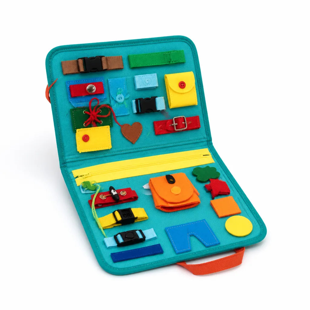 Sensory Board Wool 15 Activities Fine Motor Skills