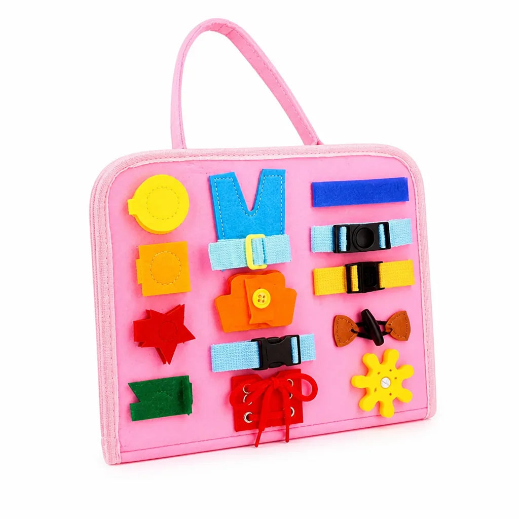 Sensory Board Wool 15 Activities Fine Motor Skills