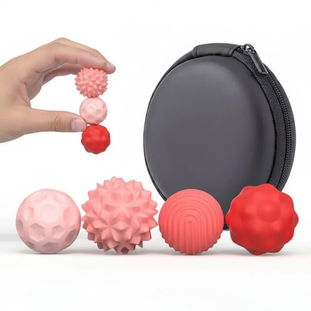 Sensory Stones Magnetic Textured Silicone for Stress Relief