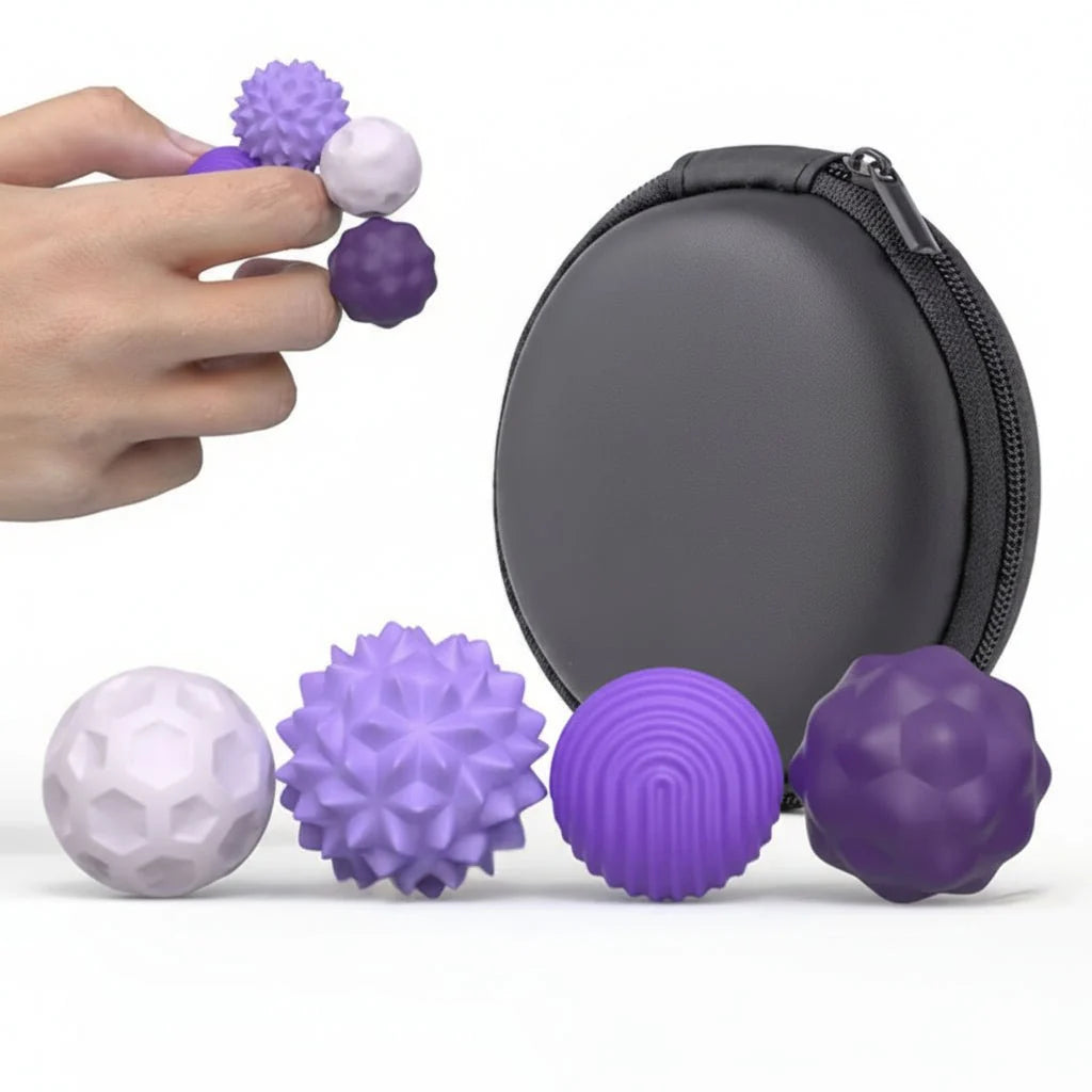 Sensory Stones Magnetic Textured Silicone for Stress Relief