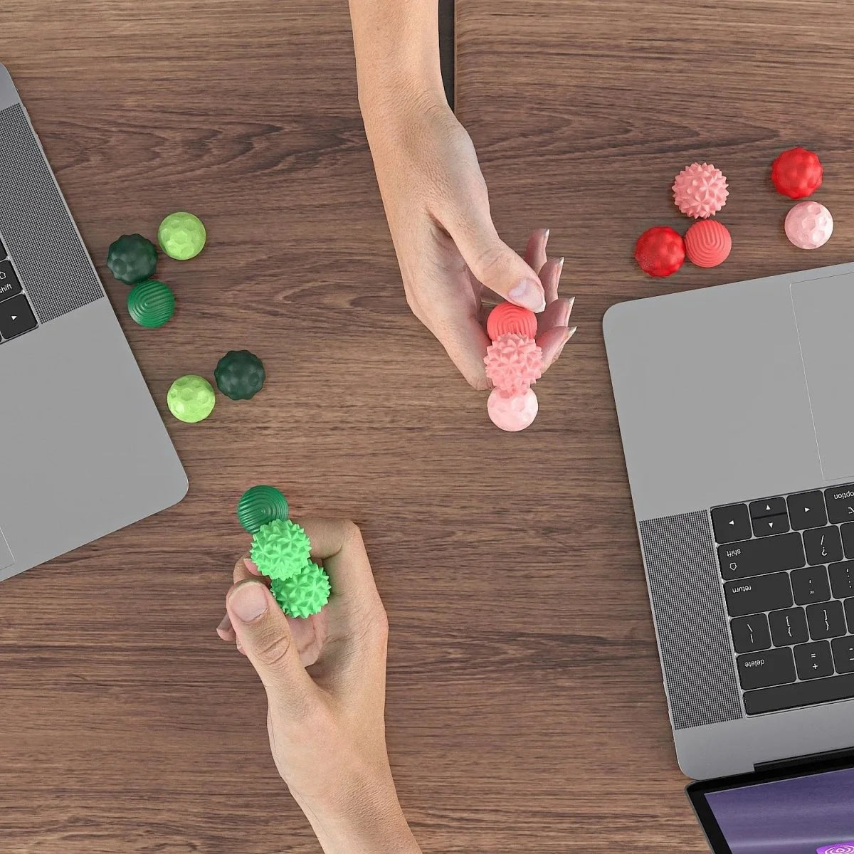 Sensory Stones Magnetic Textured Silicone for Stress Relief