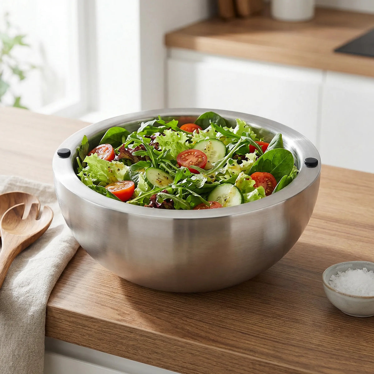 Serving Bowl Double-Walled Insulated 304 Stainless Steel