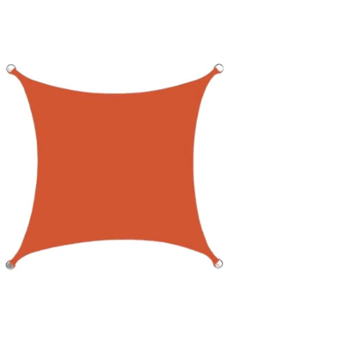 Shade Sail Waterproof Polyester 98% Sun Protection