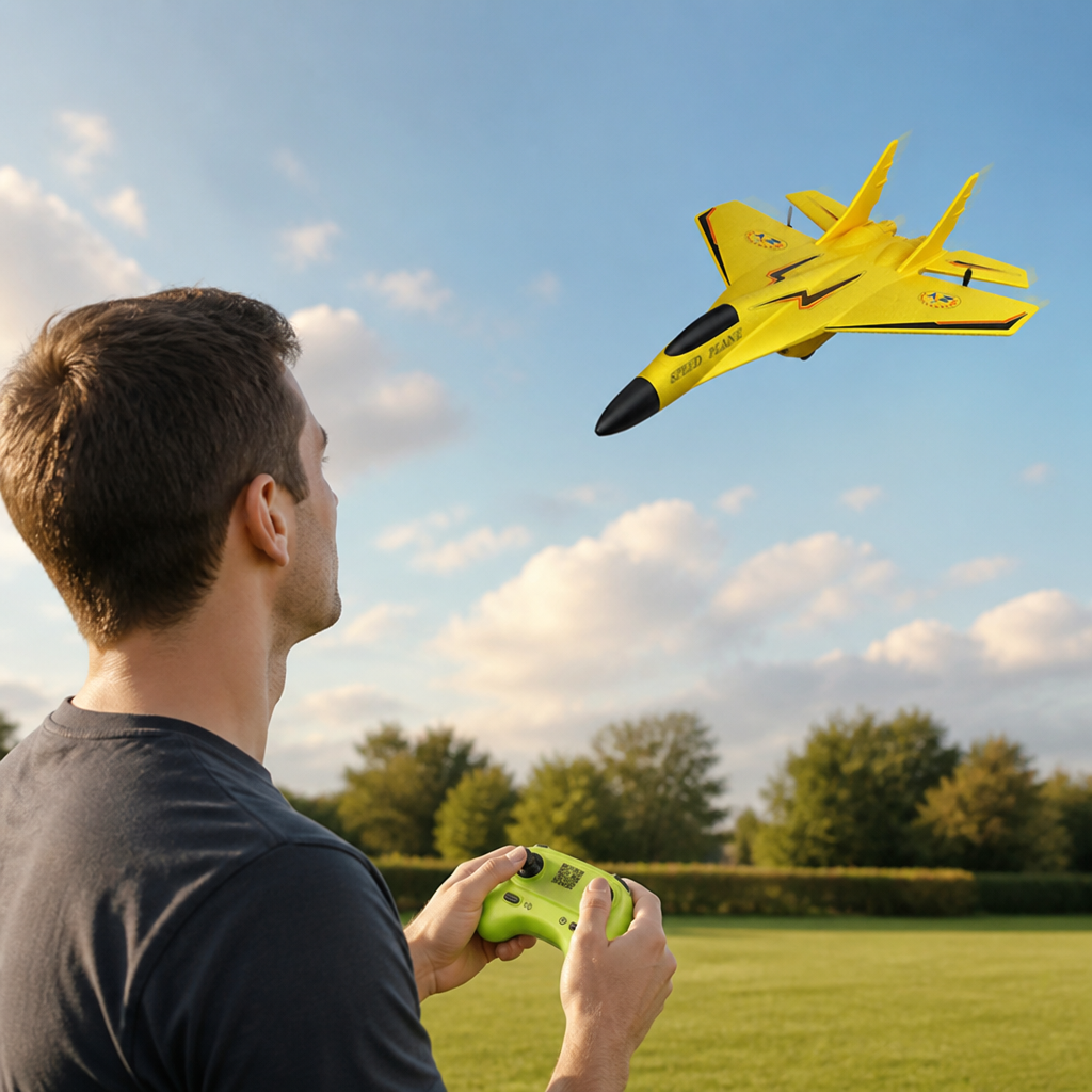 Shatterproof EPP Foam 2.4 GHz Remote-Controlled Airplane