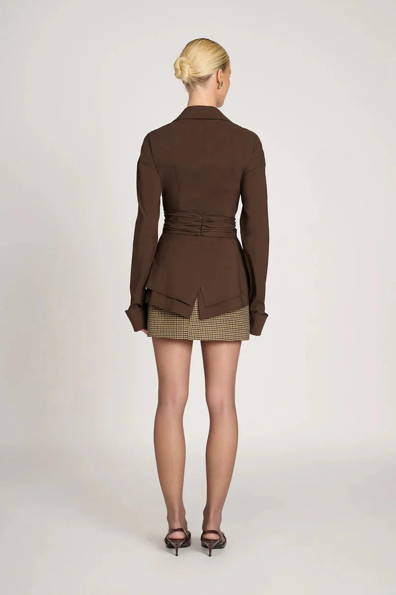 Shirt Draped Waist Featherlight & Breathable Long Sleeve