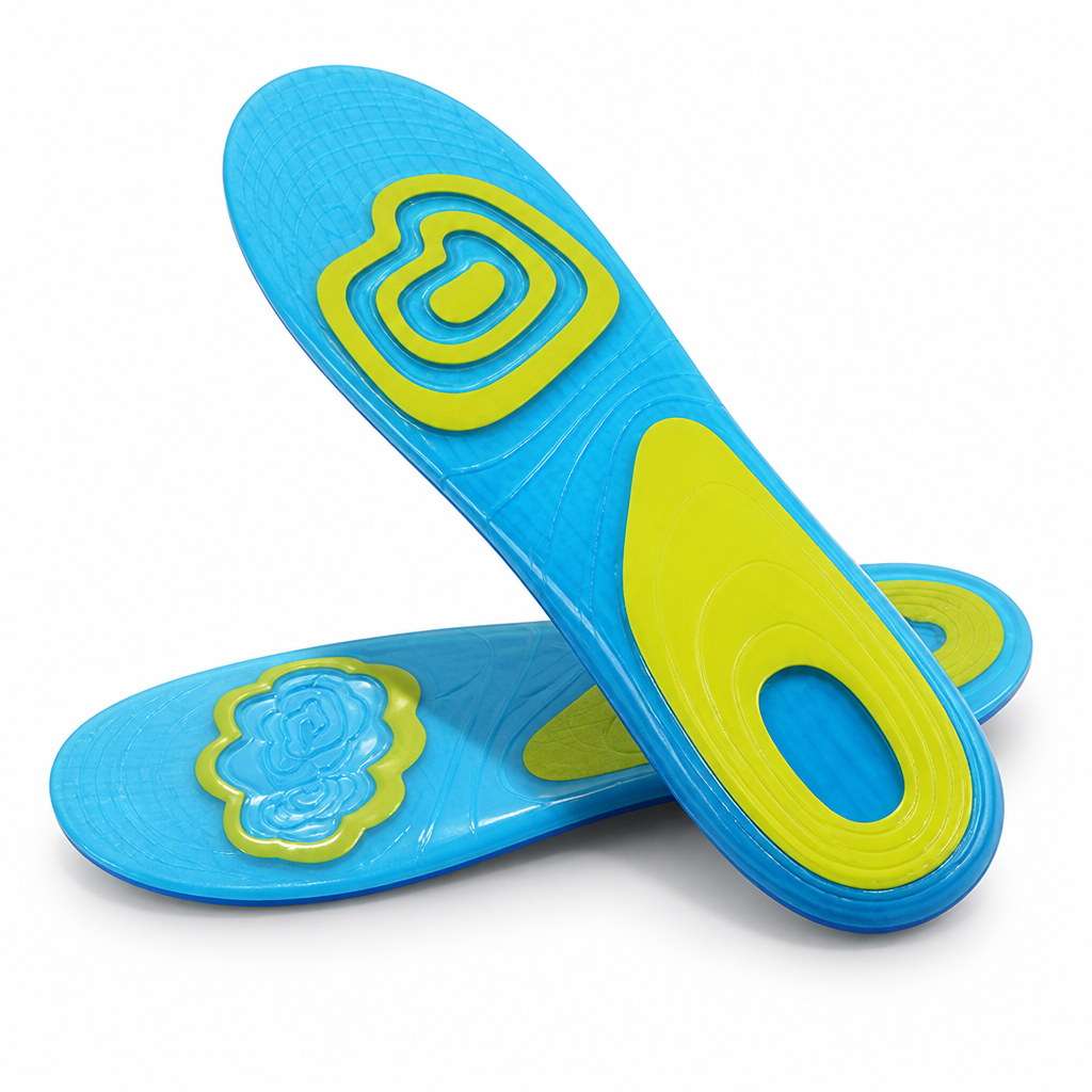 Shock-Absorbing Gel Full-Length Insoles (Trim-To-Fit)