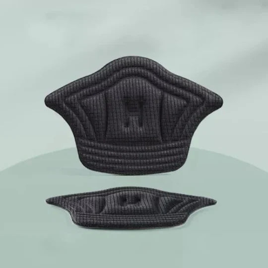 Shoe Heel Grips Cushioned Contoured Non-Damaging Adhesive