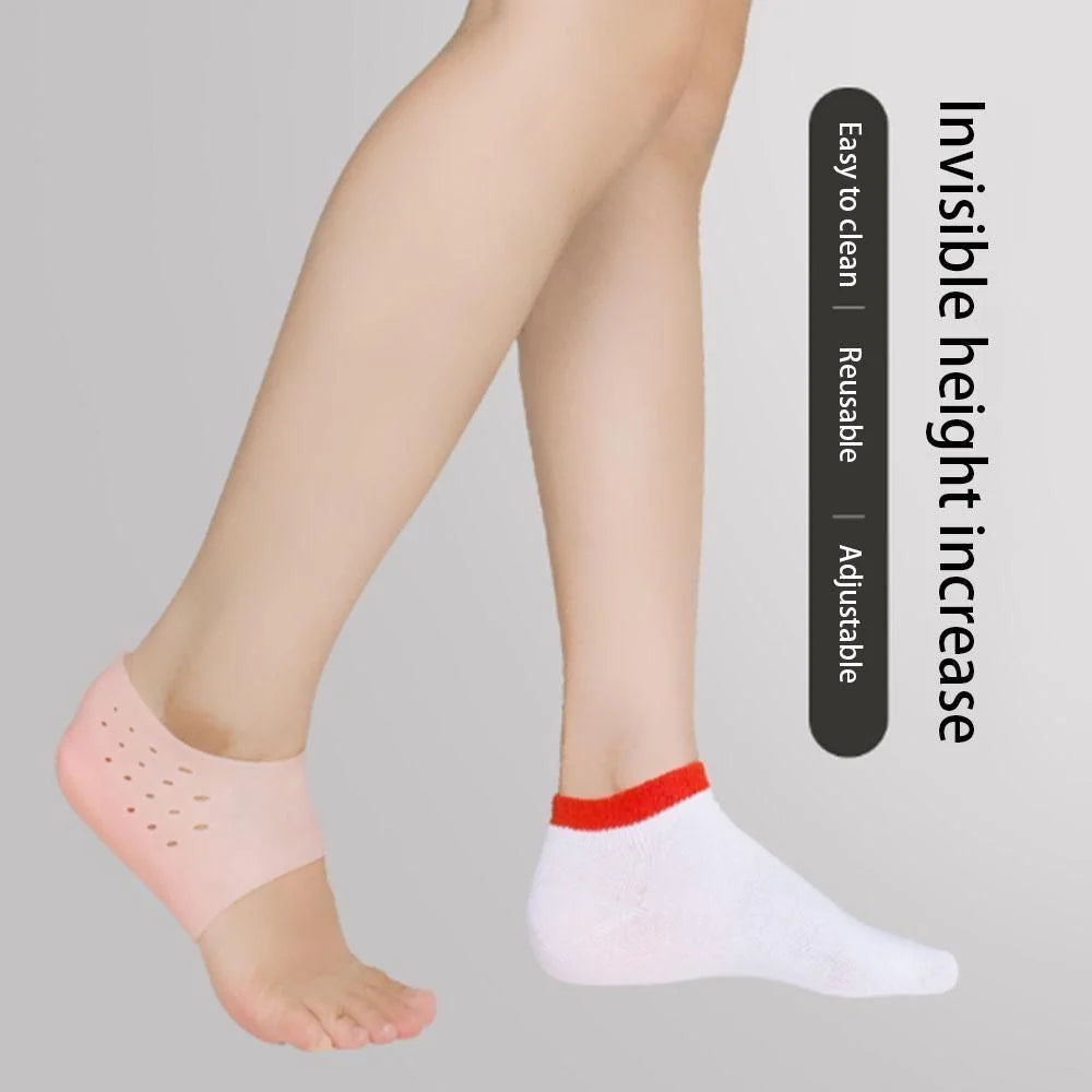 Shoe Insoles Silicone Height-Increasing Anti-Slip Cushioning