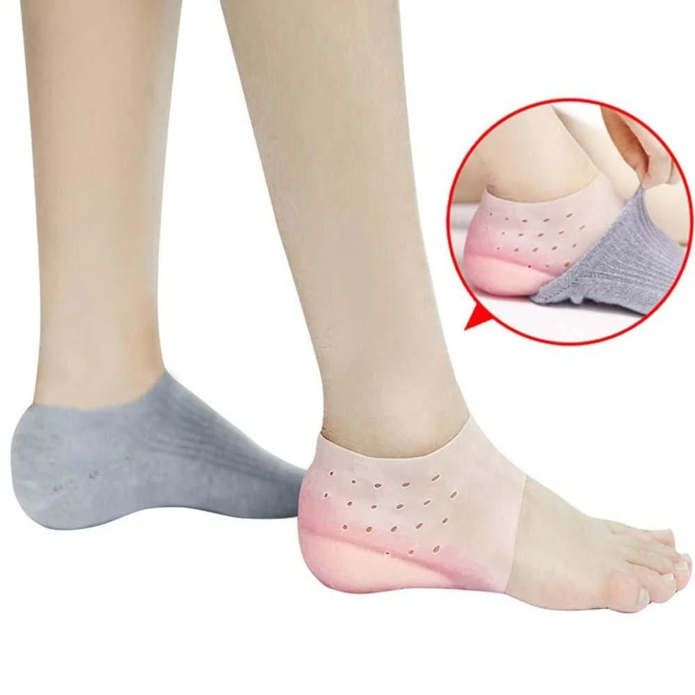 Shoe Insoles Silicone Height-Increasing Anti-Slip Cushioning