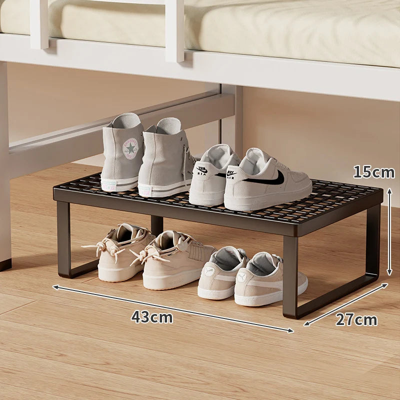Shoe Organizer Shelf Stackable Ventilated Space-Saving