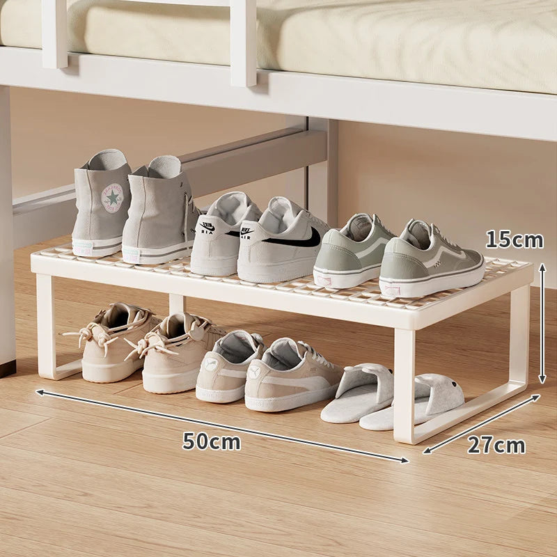 Shoe Organizer Shelf Stackable Ventilated Space-Saving