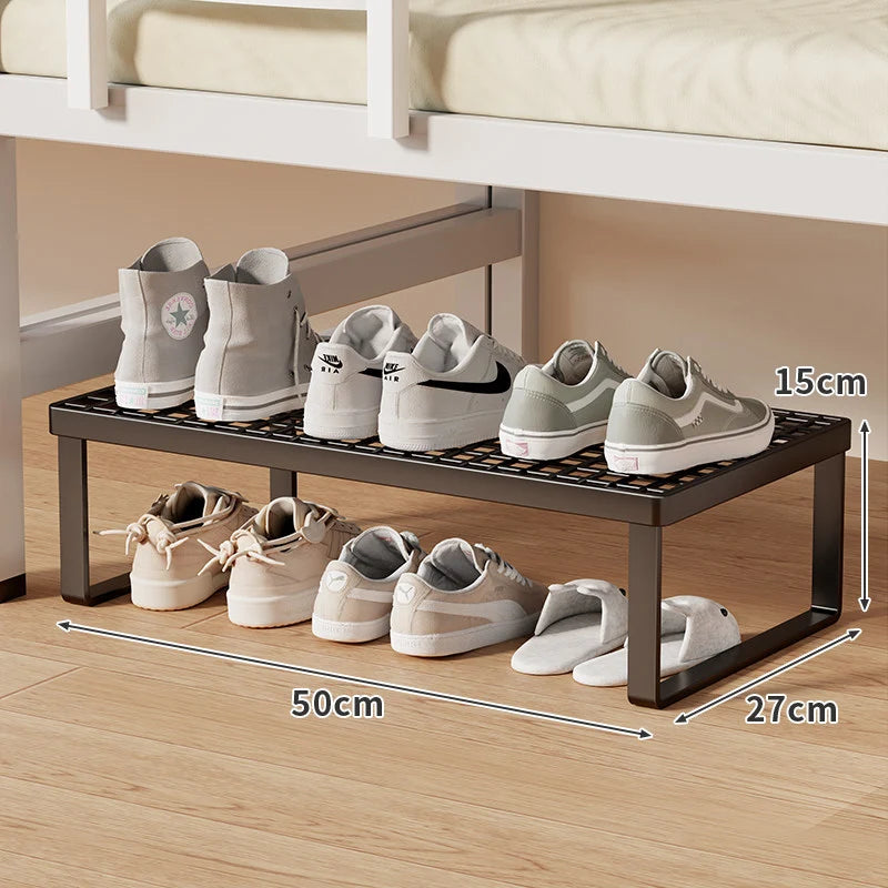 Shoe Organizer Shelf Stackable Ventilated Space-Saving