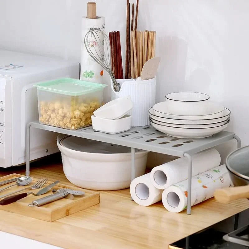 Shoe Rack Adjustable Expandable Space-Saving Storage