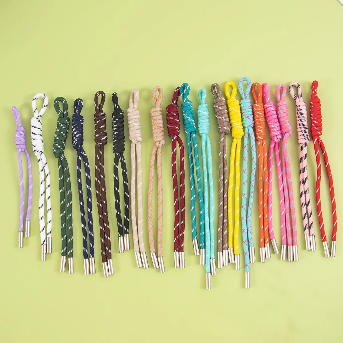 Shoelaces Tear-Resistant Fabric Colorful Patterns For Sneakers & Boots