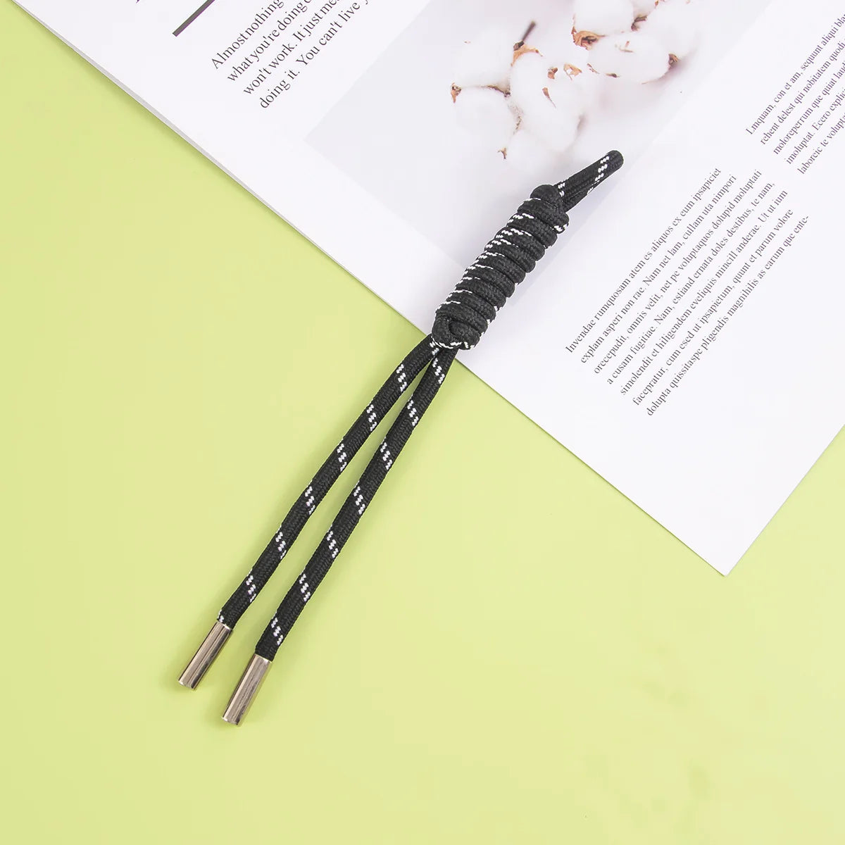 Shoelaces Tear-Resistant Fabric Colorful Patterns For Sneakers & Boots
