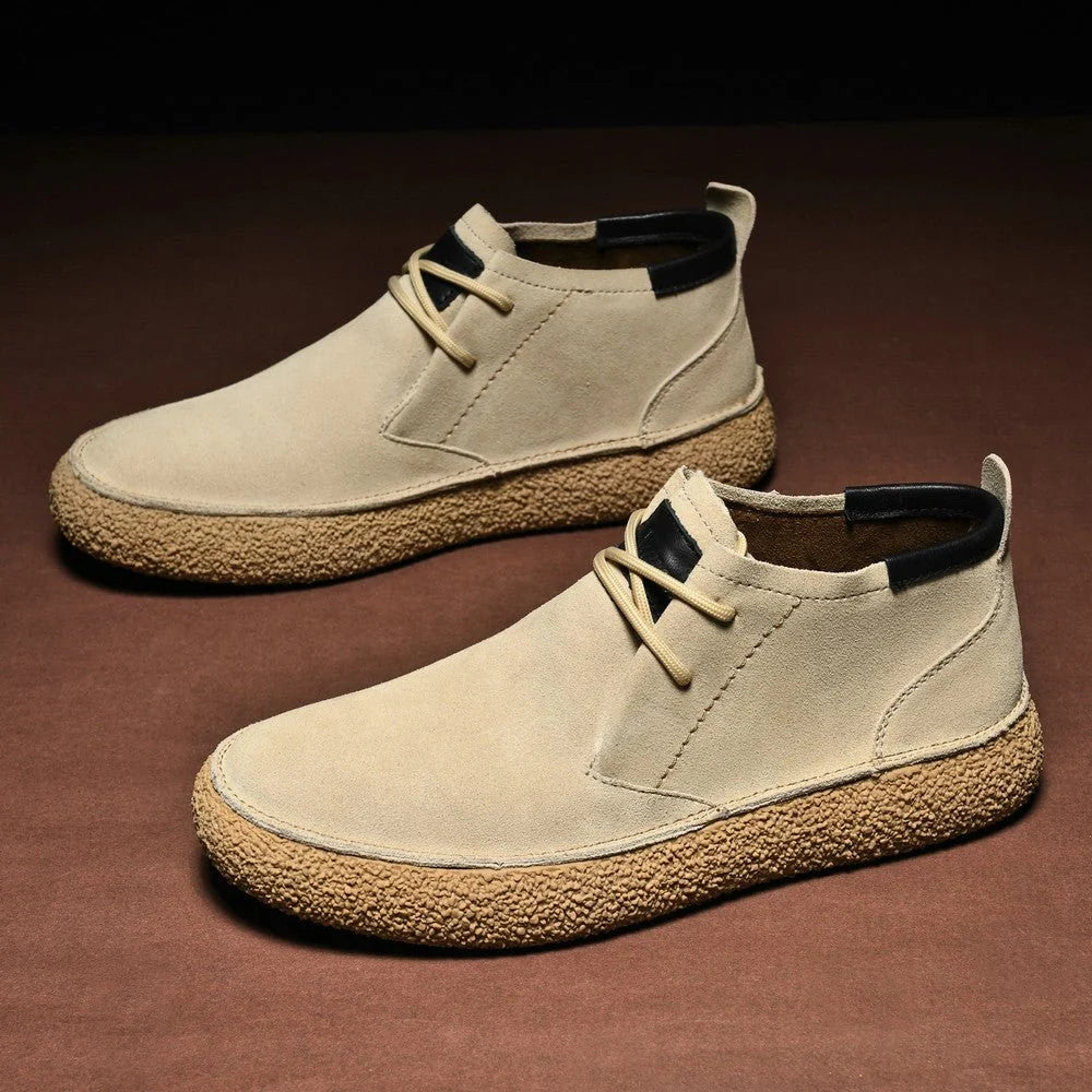 Shoes Orthopedic Support Handmade Suede Upper
