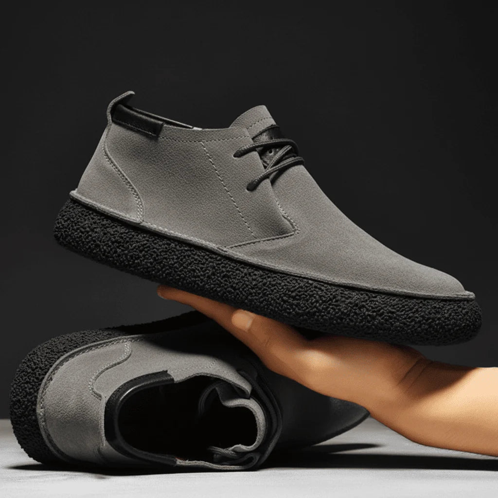 Shoes Orthopedic Support Handmade Suede Upper