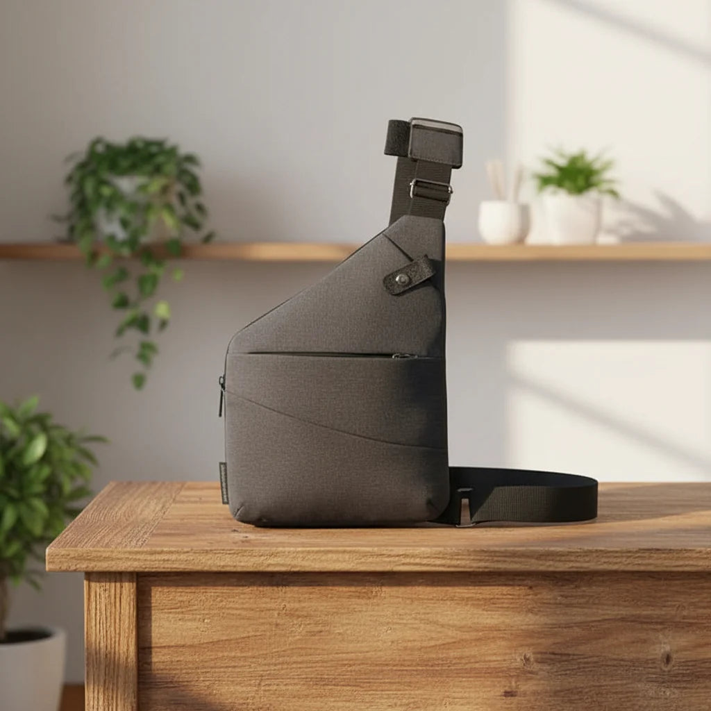 Shoulder Bag Anti-Theft RFID-Blocking Lightweight & Cut-Resistant