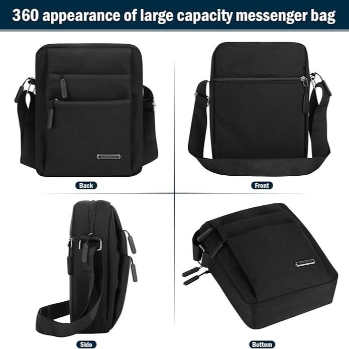 Shoulder Bag Water-Repellent Anti-Theft 3 Compartments