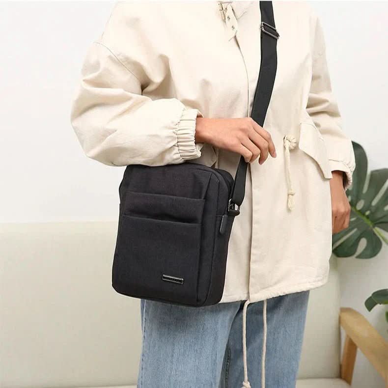Shoulder Bag Water-Repellent Anti-Theft 3 Compartments